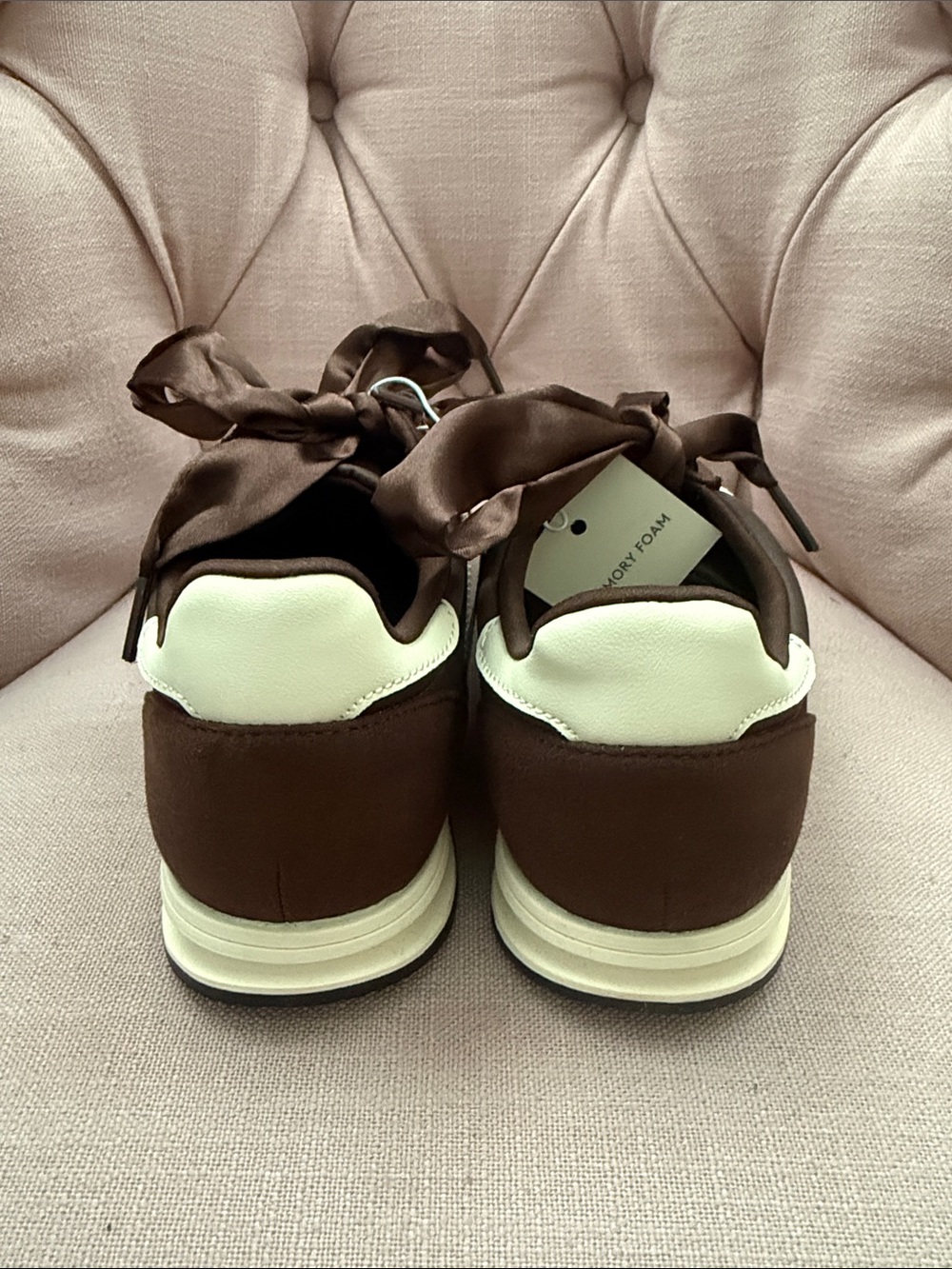 Universal Thread Brown and Cream Athletic Sneakers - Picture 4 of 4